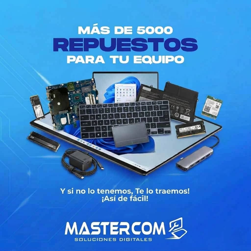 Más de 5000 repuestos para tu equipo - MasterCom