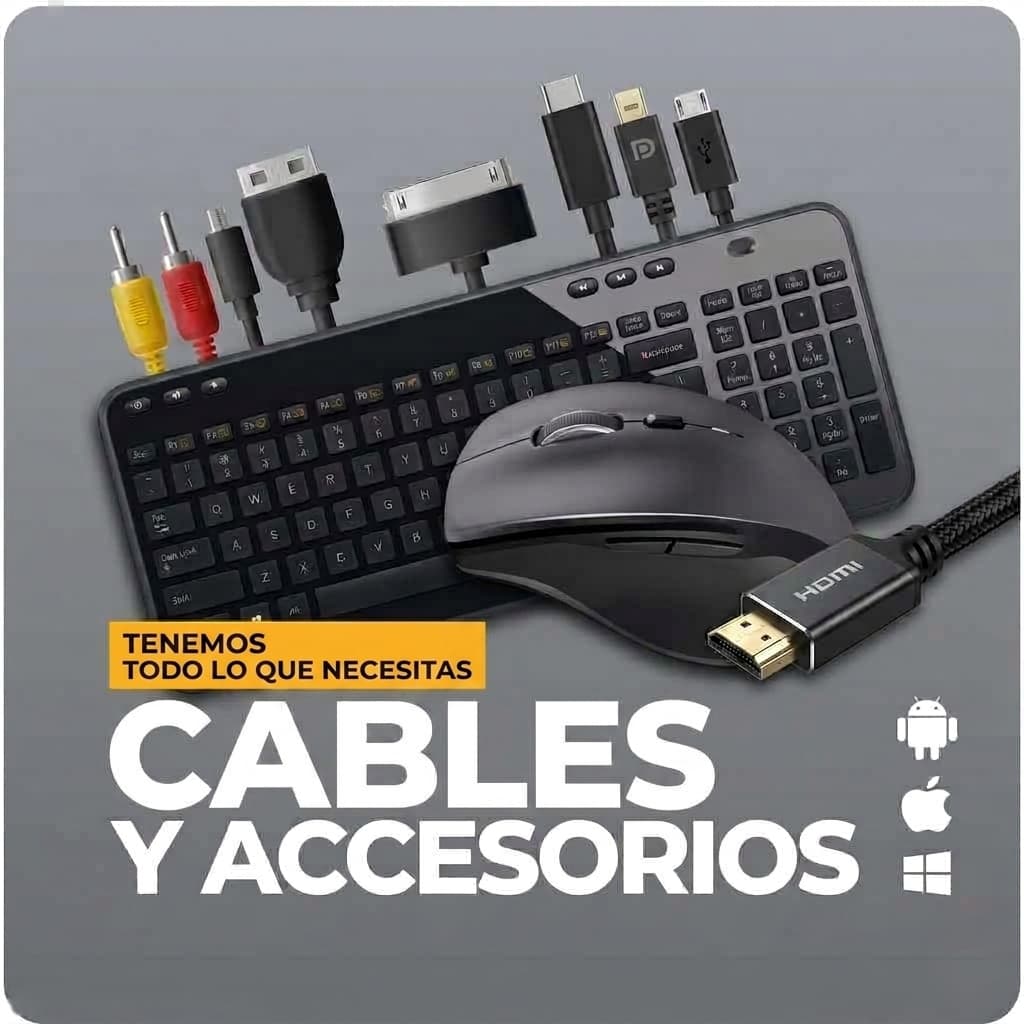 Cables y accesorios para todos tus dispositivos