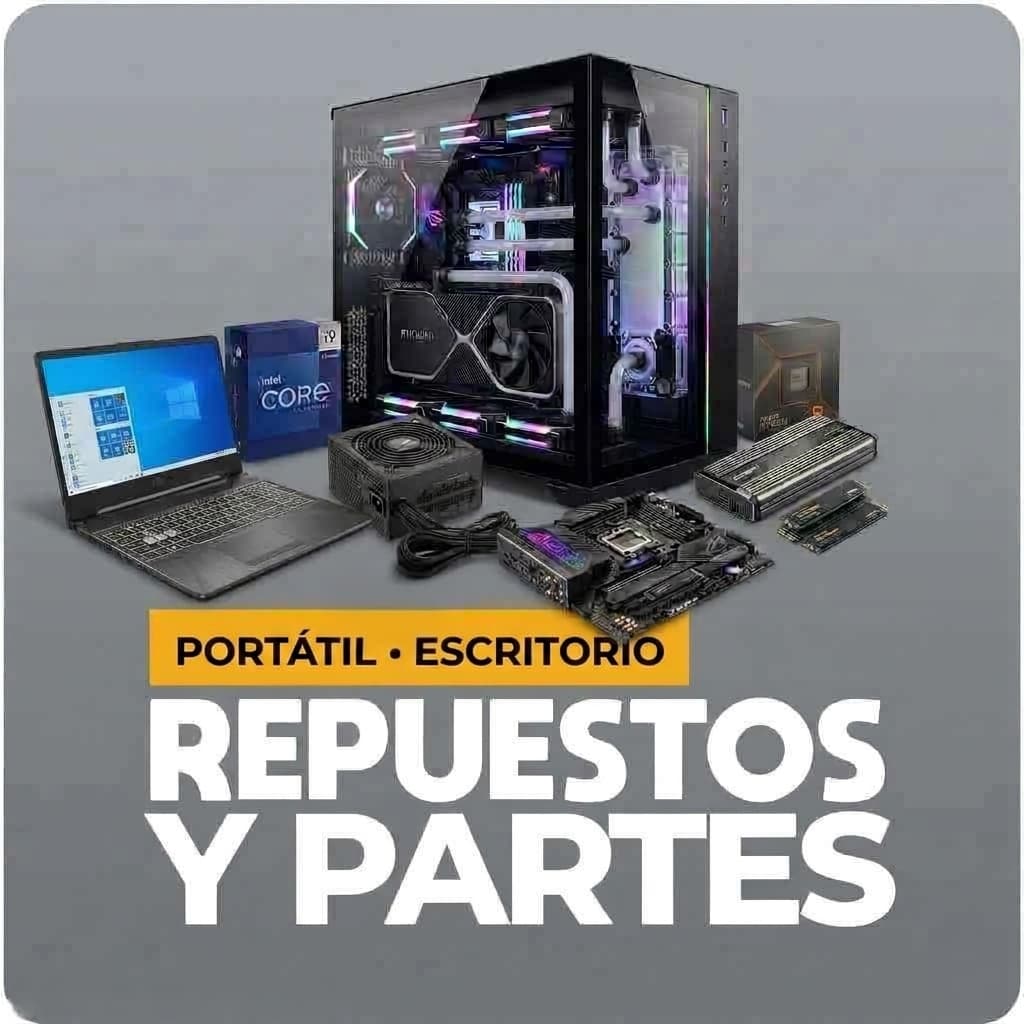 Repuestos y partes para portátil y escritorio
